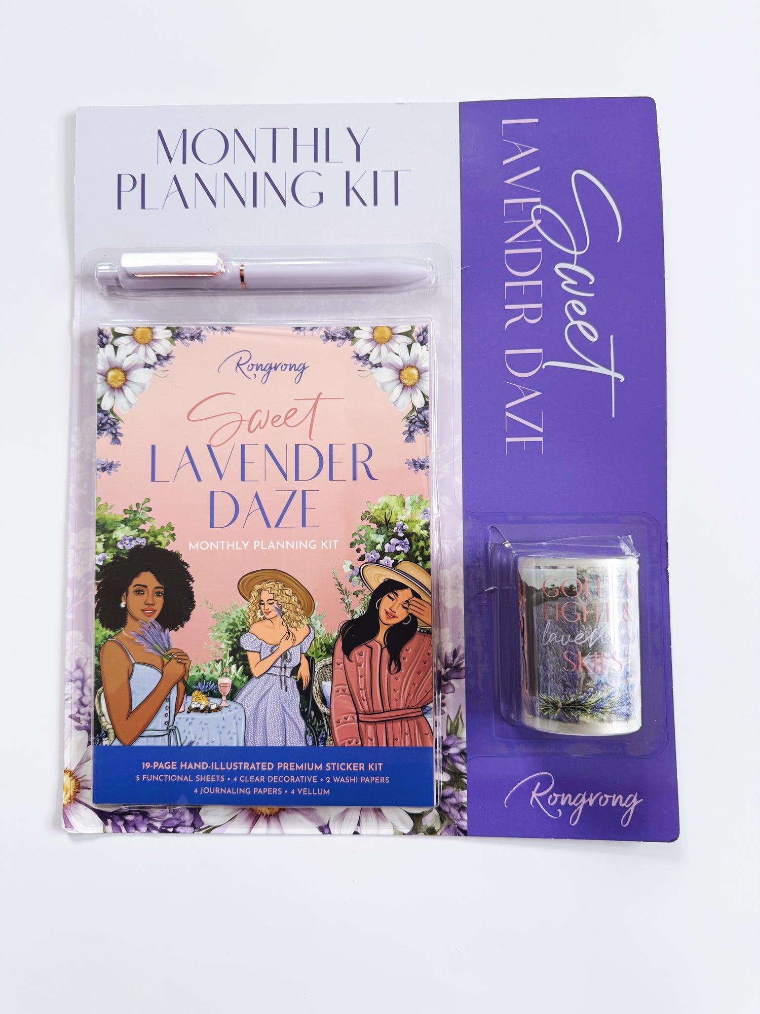 Sweet Lavender Daze Monthly Planning Kit Bundle