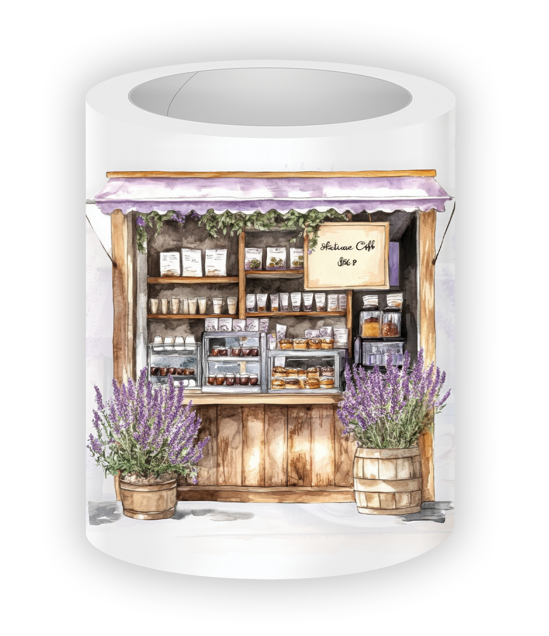 lavender shop stickers