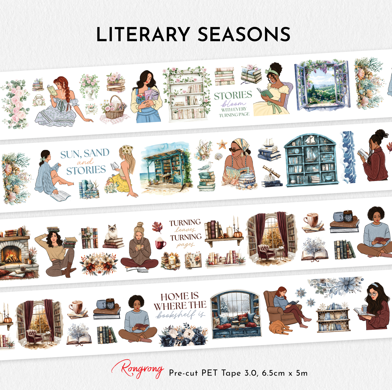 Literary Seasons PET Tape [3.O]