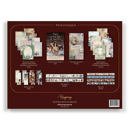 LITERARY SEASON SCRAPBOOKING BOX