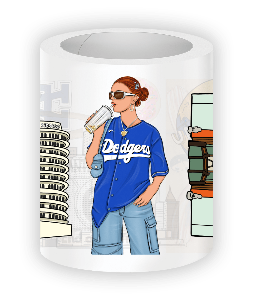 Los Angeles Pre-Cut PET Tape – California Sticker Tape for