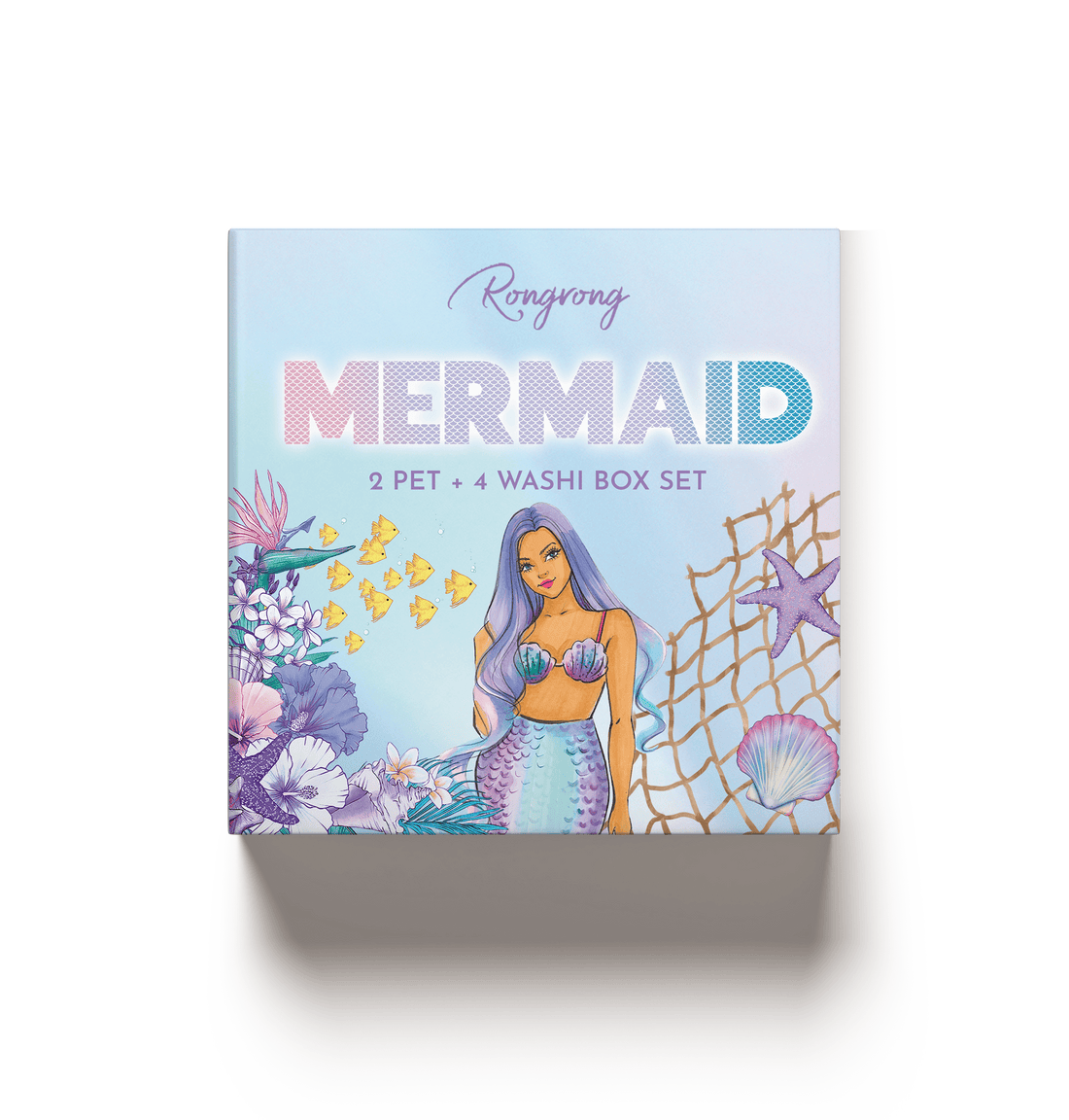 Mermaid Off Duty PET + Washi Box
