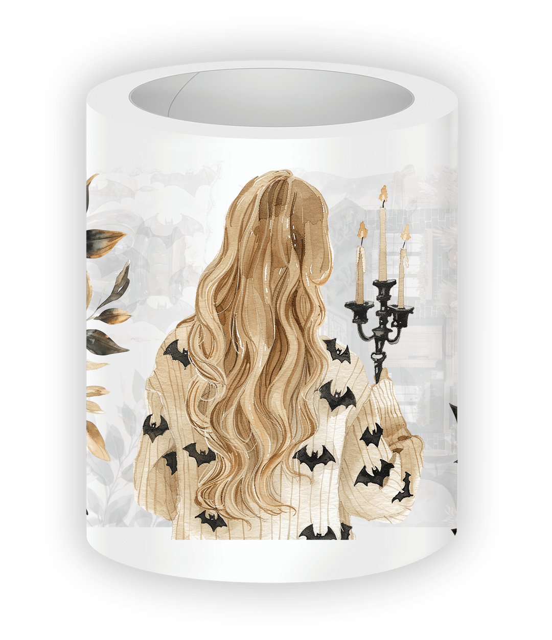 watercolor Halloween pet tape