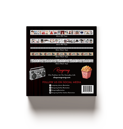 music lover planner stickers
