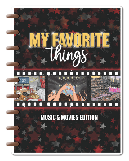 My Favorite Things Music &amp; Movies Edition Journal