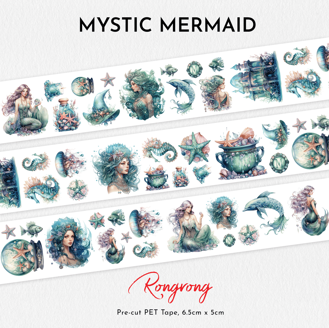 Mystic Mermaid PET Tape