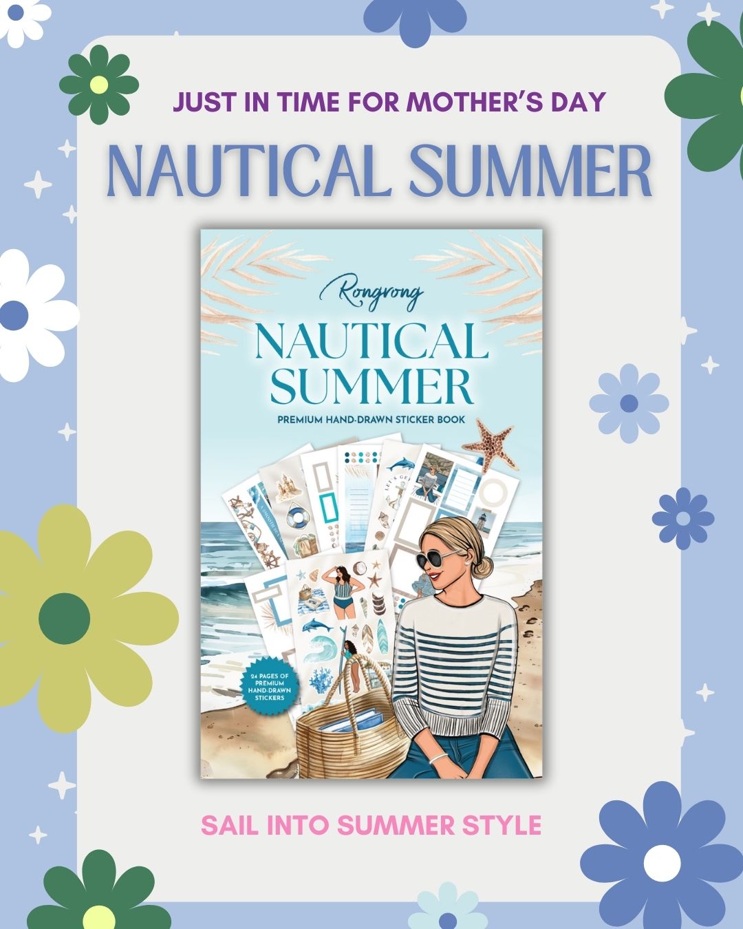 Nautical Summer Sticker Book