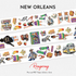 New Orleans Pre-cut PET Tape
