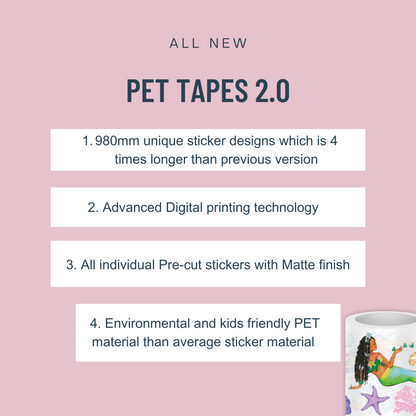 Mermaid PET Tape