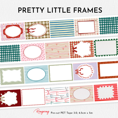 Variety of charming frame styles and patterns Stickers