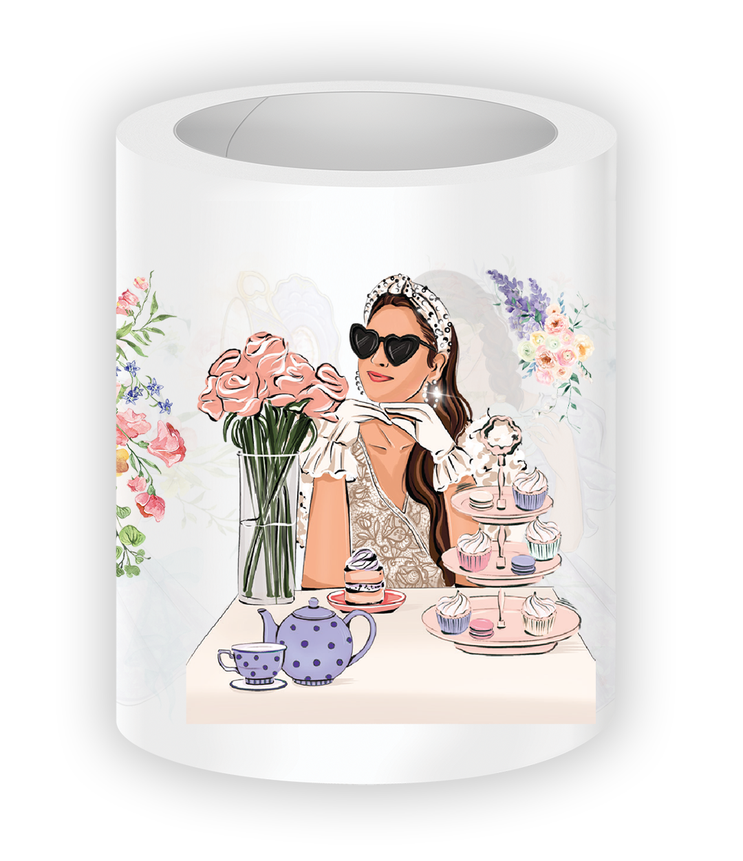 Elegant tea party Stickers