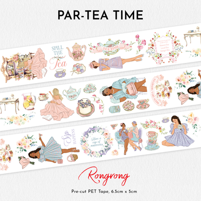 Shop Rongrong Par-Tea Time PET Tape