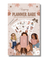 Planner Babe sticker book with illustrations of people and flowers on a beige background