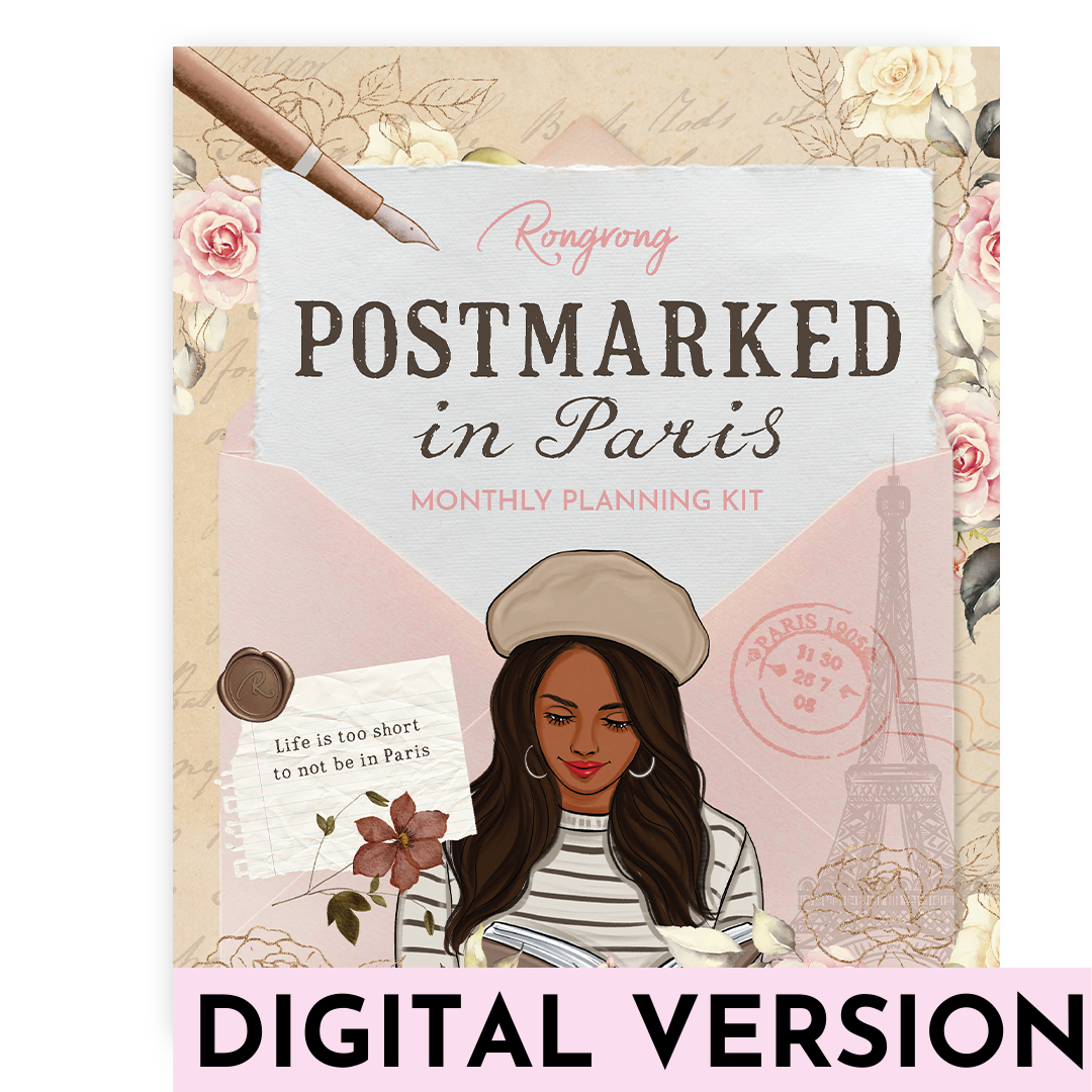 Postmarked In Paris Monthly Planning Kit [DOWNLOAD]