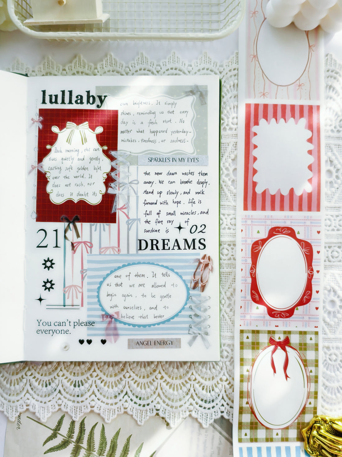 decorative frames washi tape for planner