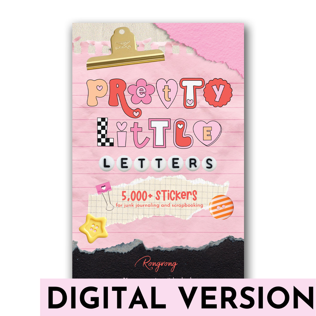 Pretty Little Letters Sticker Book [DOWNLOAD]