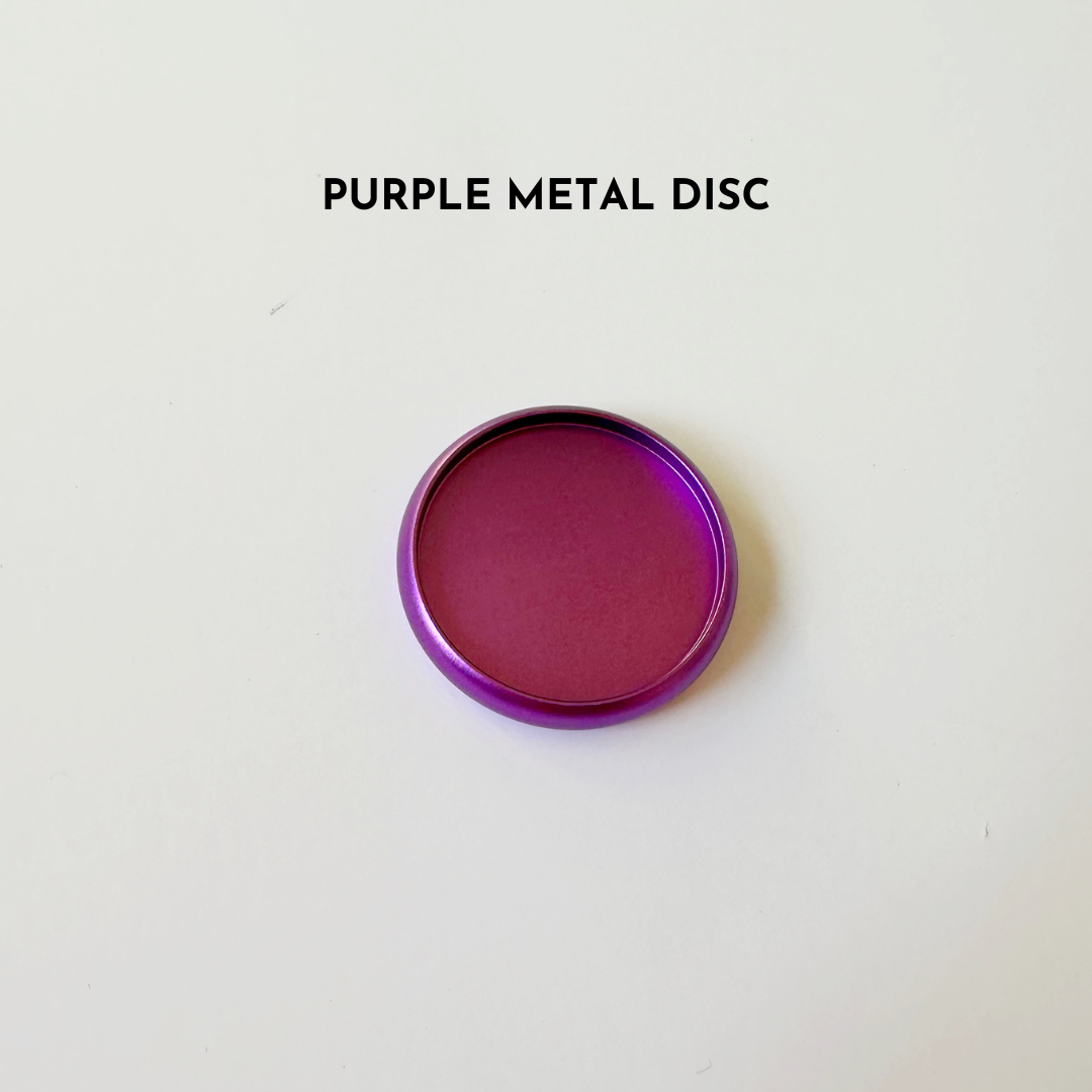 Purple Metal Planner Disc Set [11 PC]