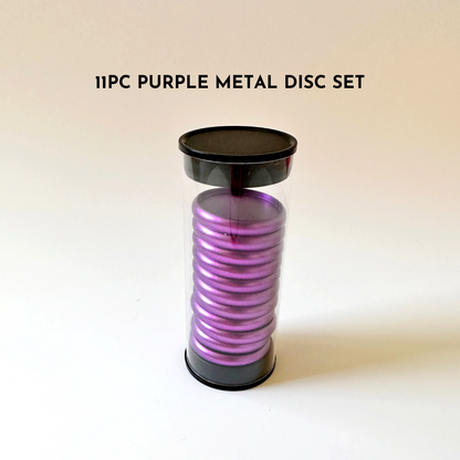 Purple Metal Planner Disc Set [11 PC]