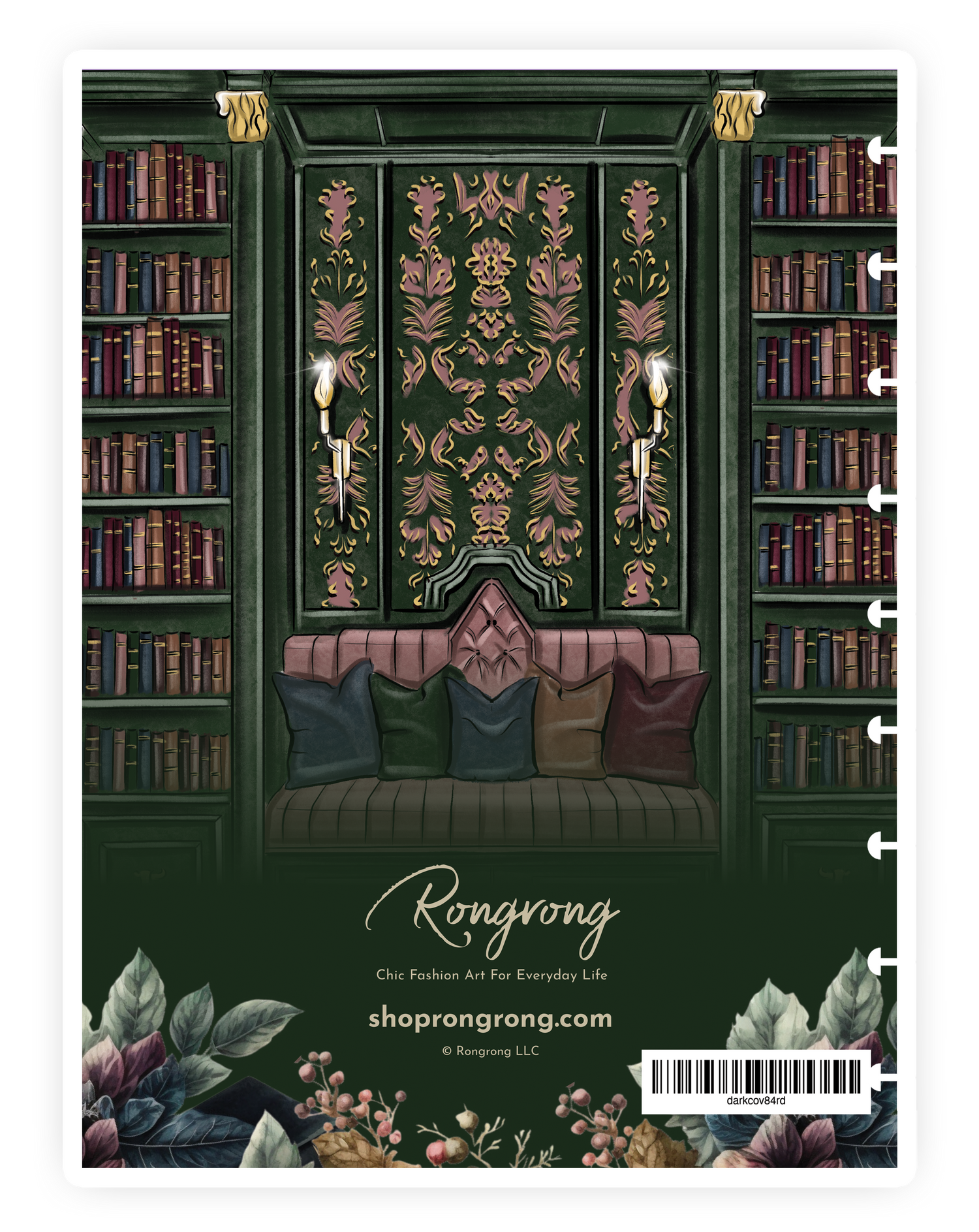 Shop Rongrong Dark Academia Planner Cover + Dashboards