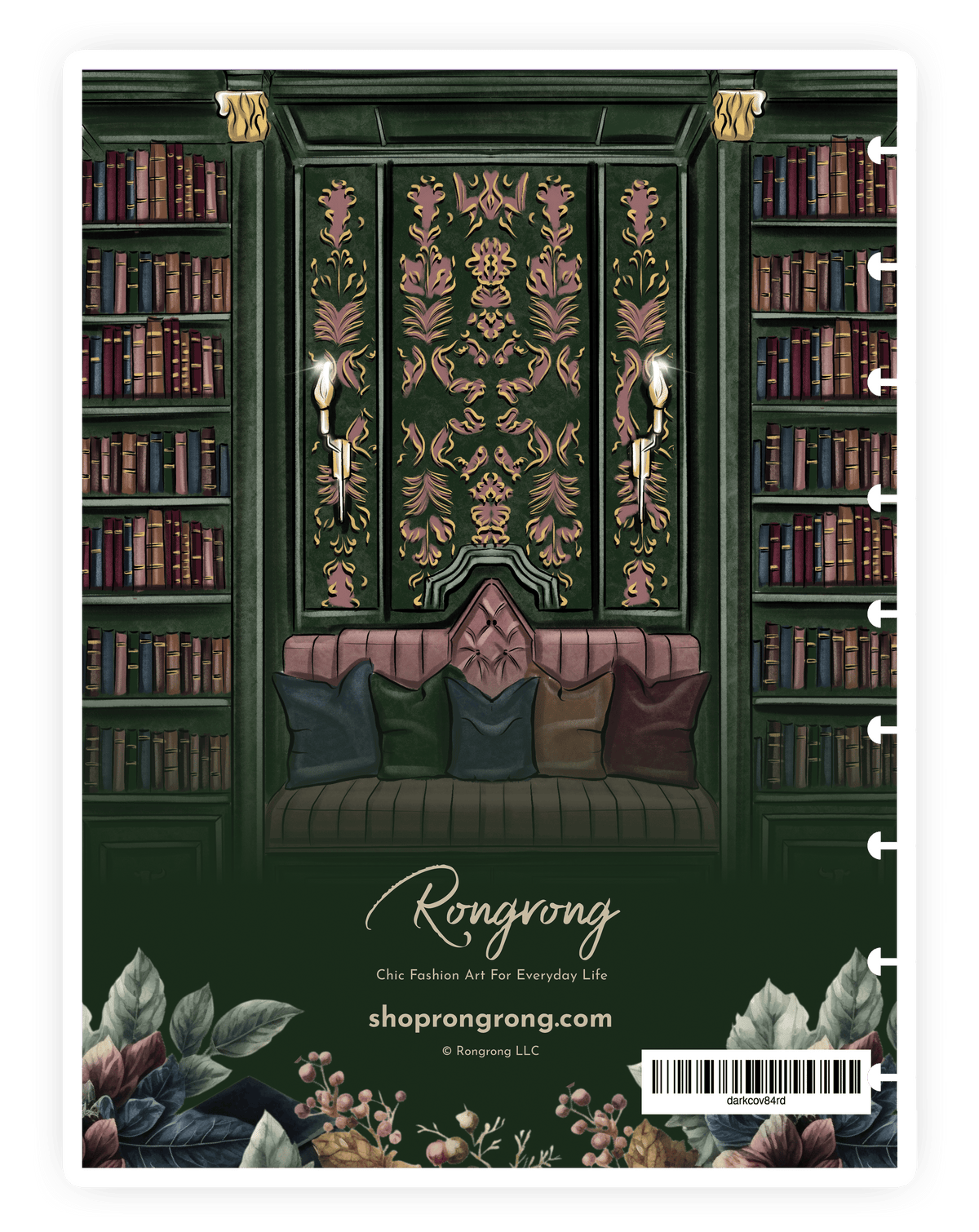 Shop Rongrong Dark Academia Planner Cover + Dashboards