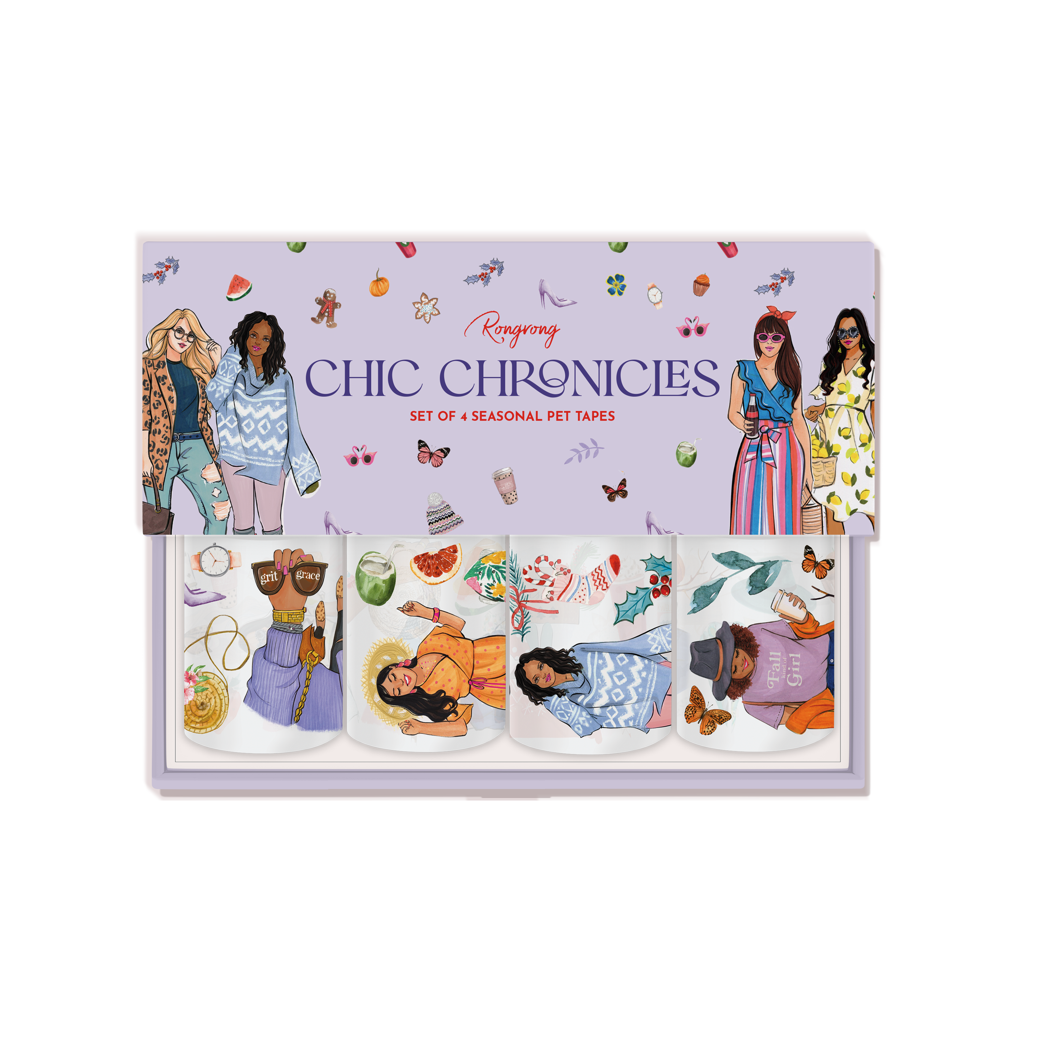 Shop Rongrong Chic Chronicles PET Tape Box for Planner