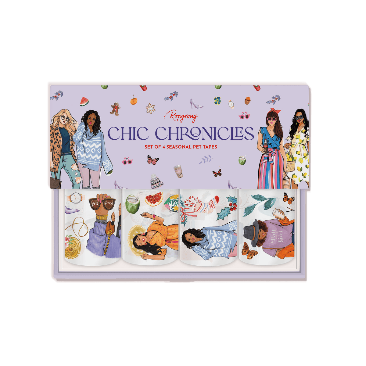 RR Chic Chronicles Box Mockup with Seasonal PET Tapes