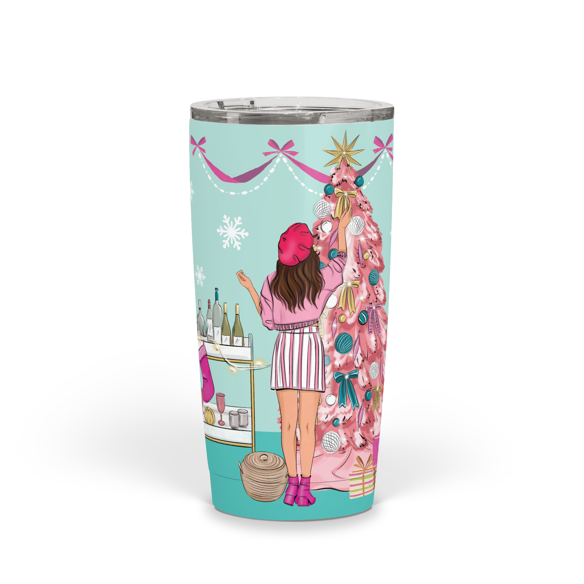 Shop Rongrong Tis The Season to Sparkle Coffee Tumbler