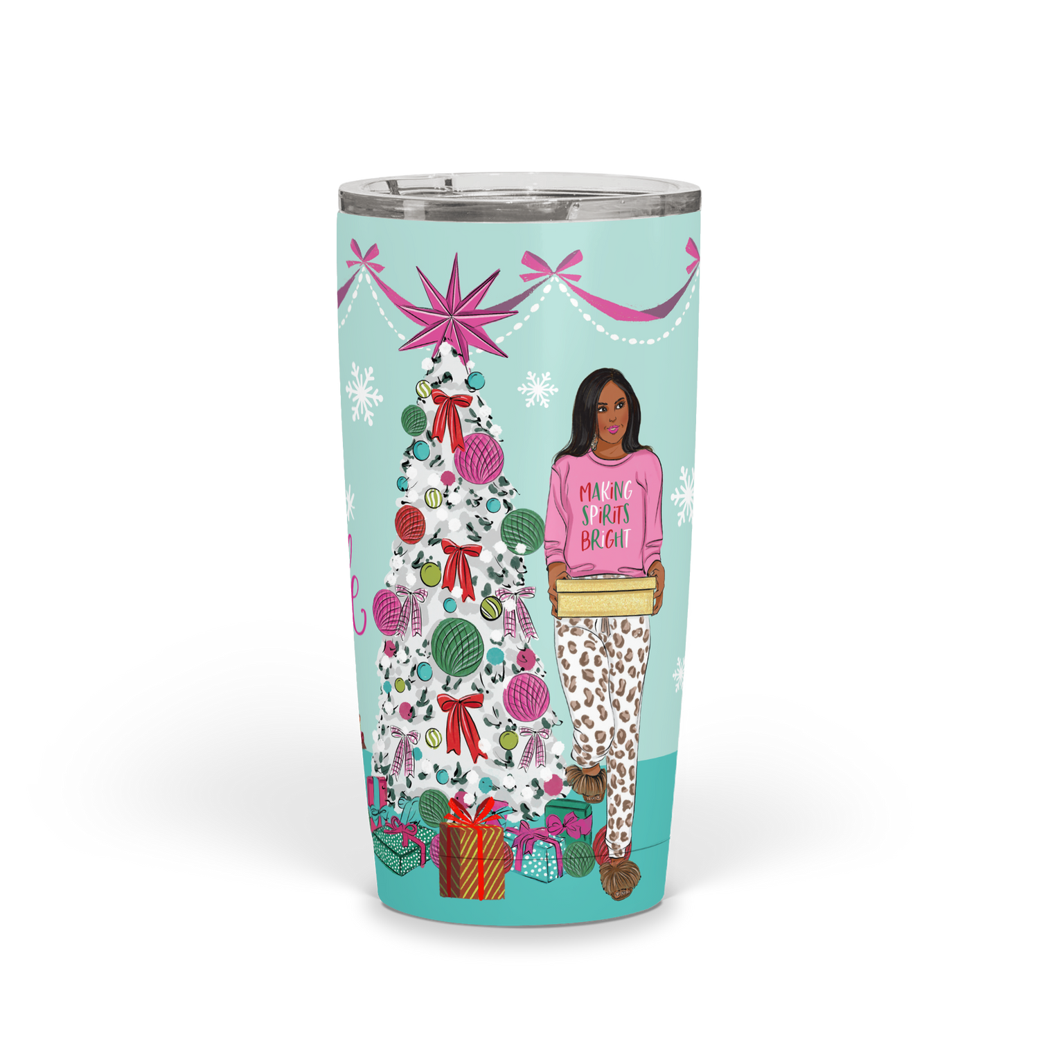 Shop Rongrong Tis The Season to Sparkle Coffee Tumbler Stainless Steel