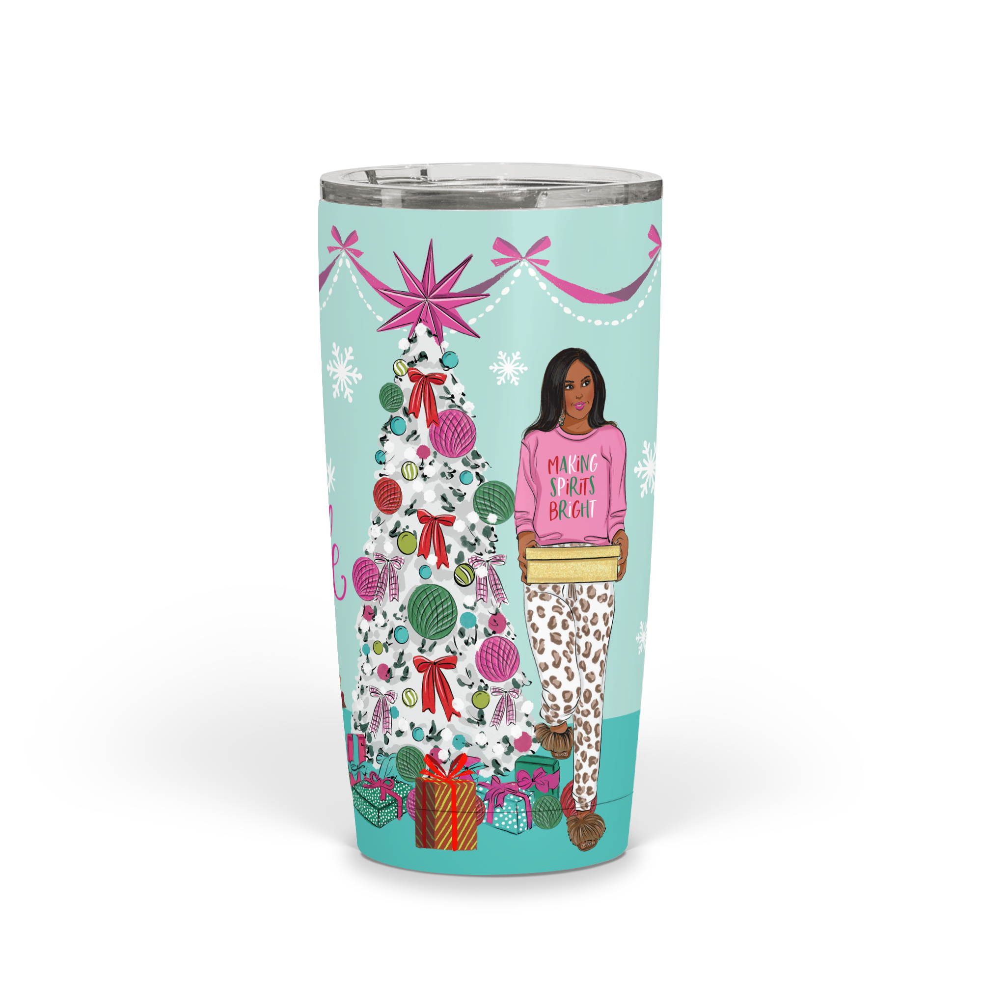 Shop Rongrong Tis The Season to Sparkle Coffee Tumbler Stainless Steel