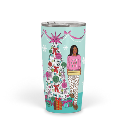 Shop Rongrong Tis The Season to Sparkle Coffee Tumbler Stainless Steel