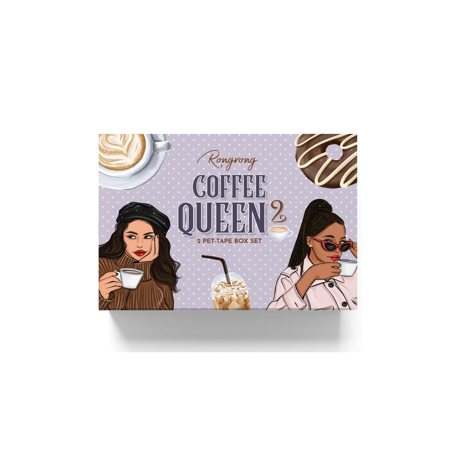 Shop Rongrong Coffee Queen 2 PET Tape Box Set