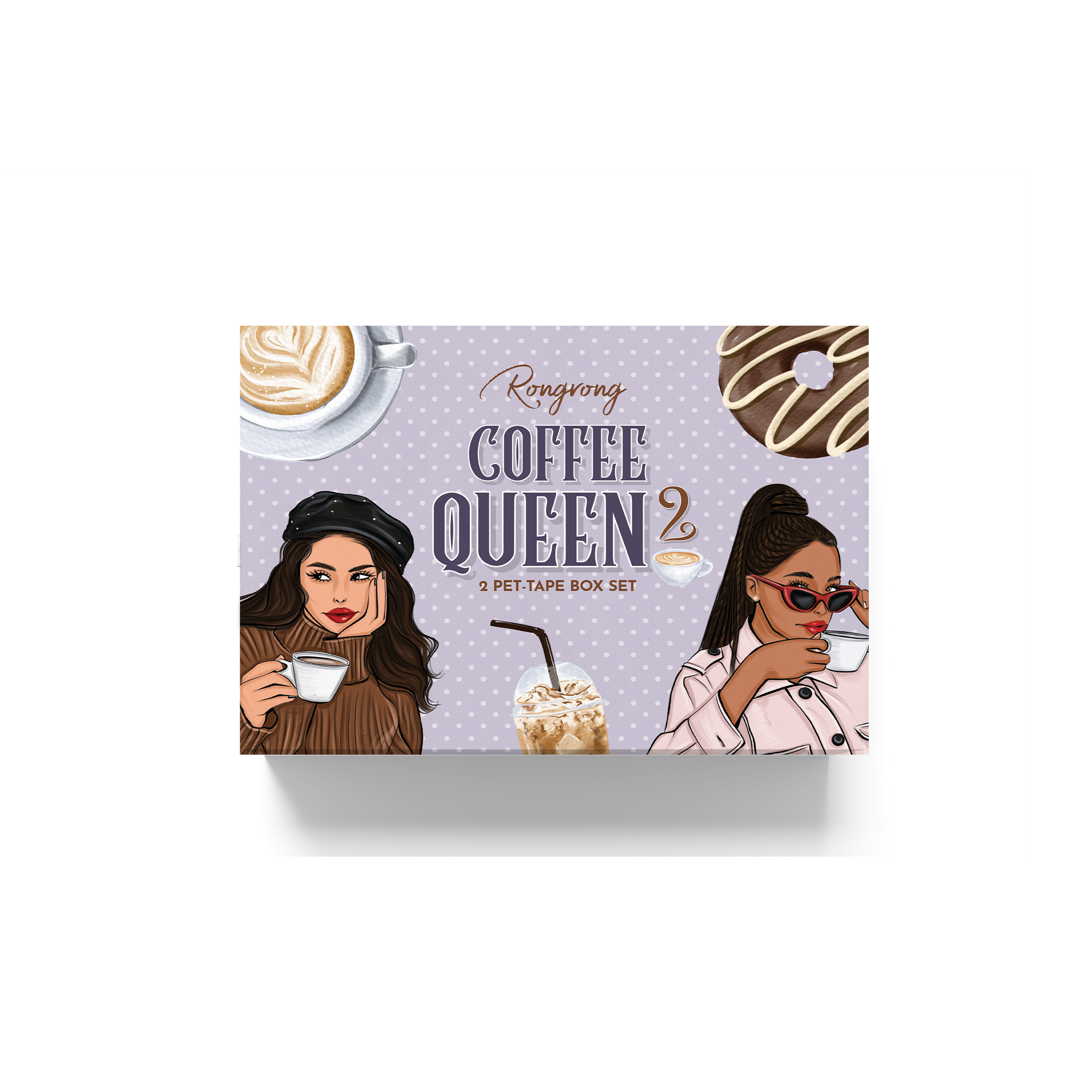 Shop Rongrong Coffee Queen 2 PET Tape Box Set