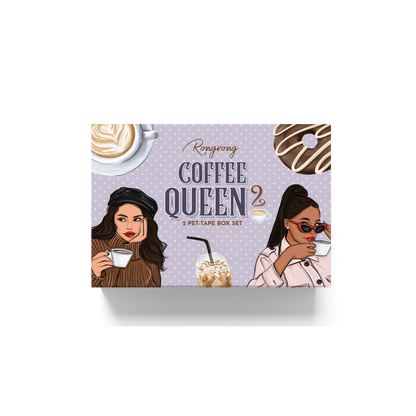 Shop Rongrong Coffee Queen 2 PET Tape Box Set