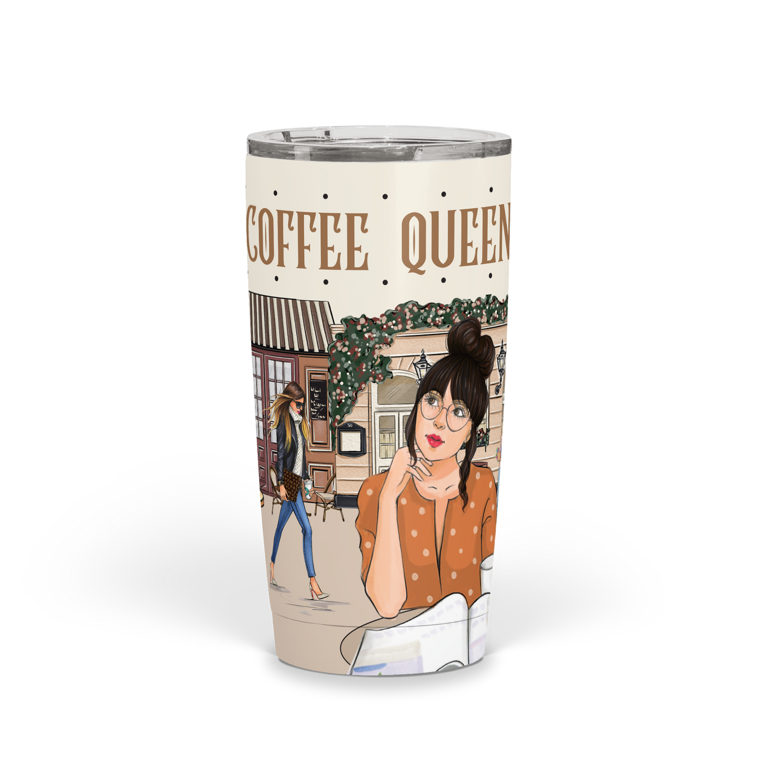 Shop Rongrong Coffee Queen Coffee Tumbler