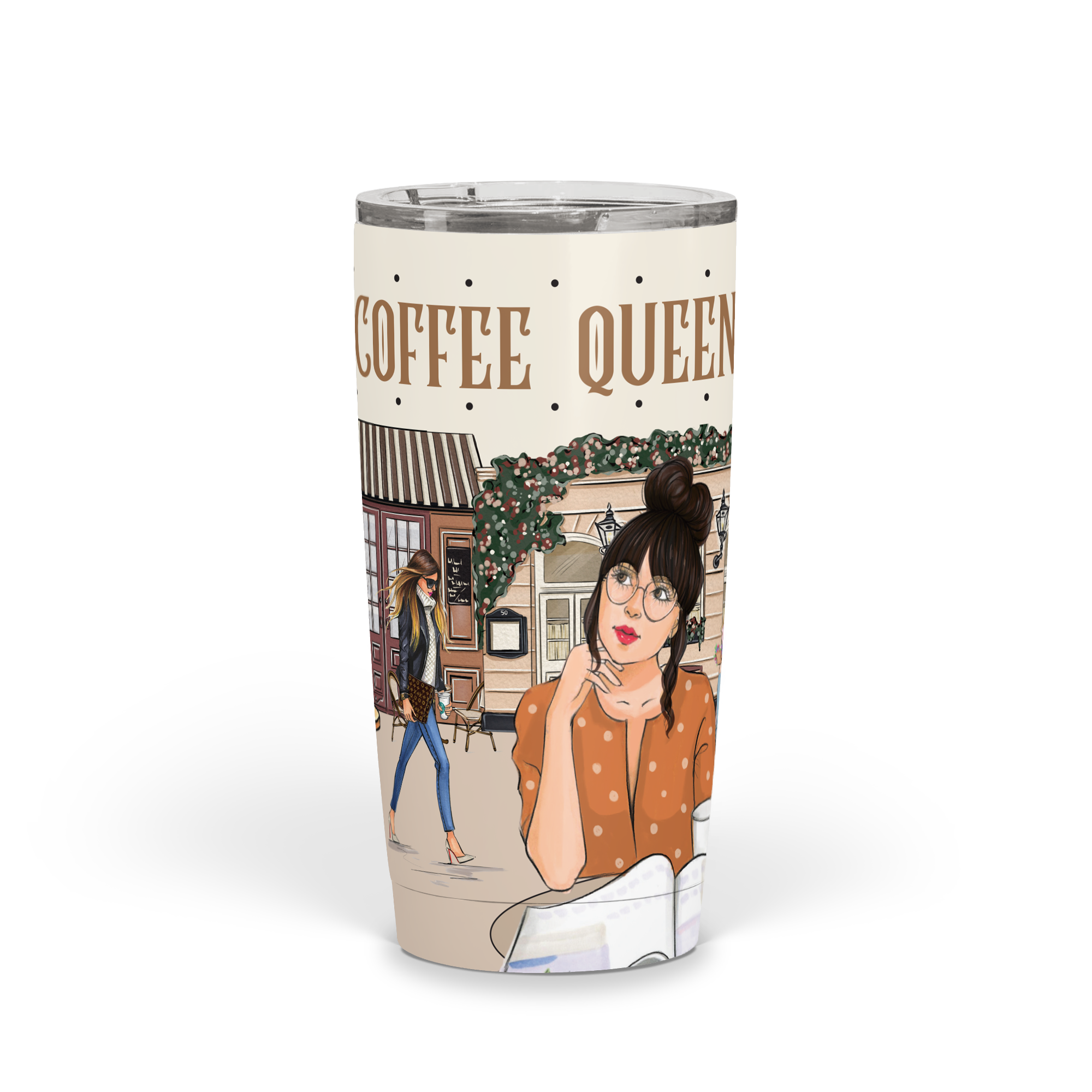 Shop Rongrong Coffee Queen Coffee Tumbler