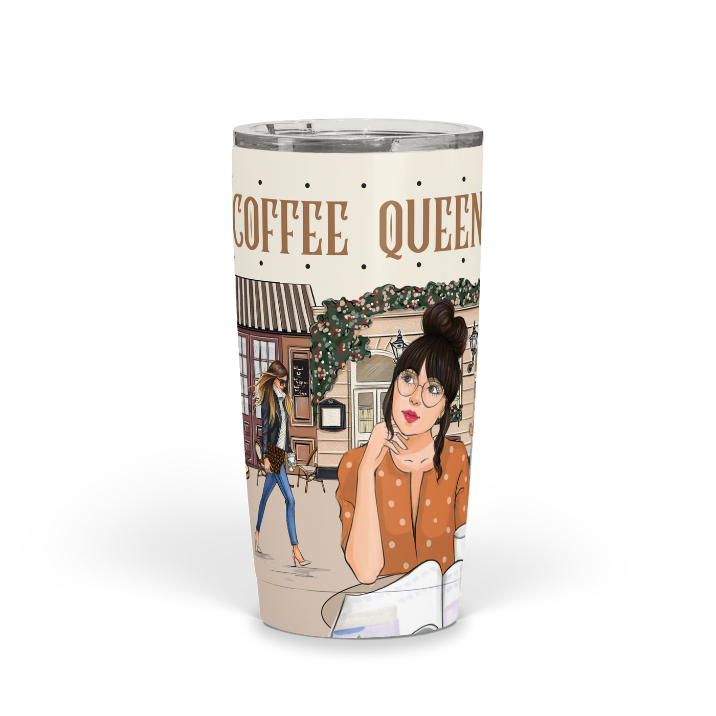 Shop Rongrong Coffee Queen Coffee Tumbler