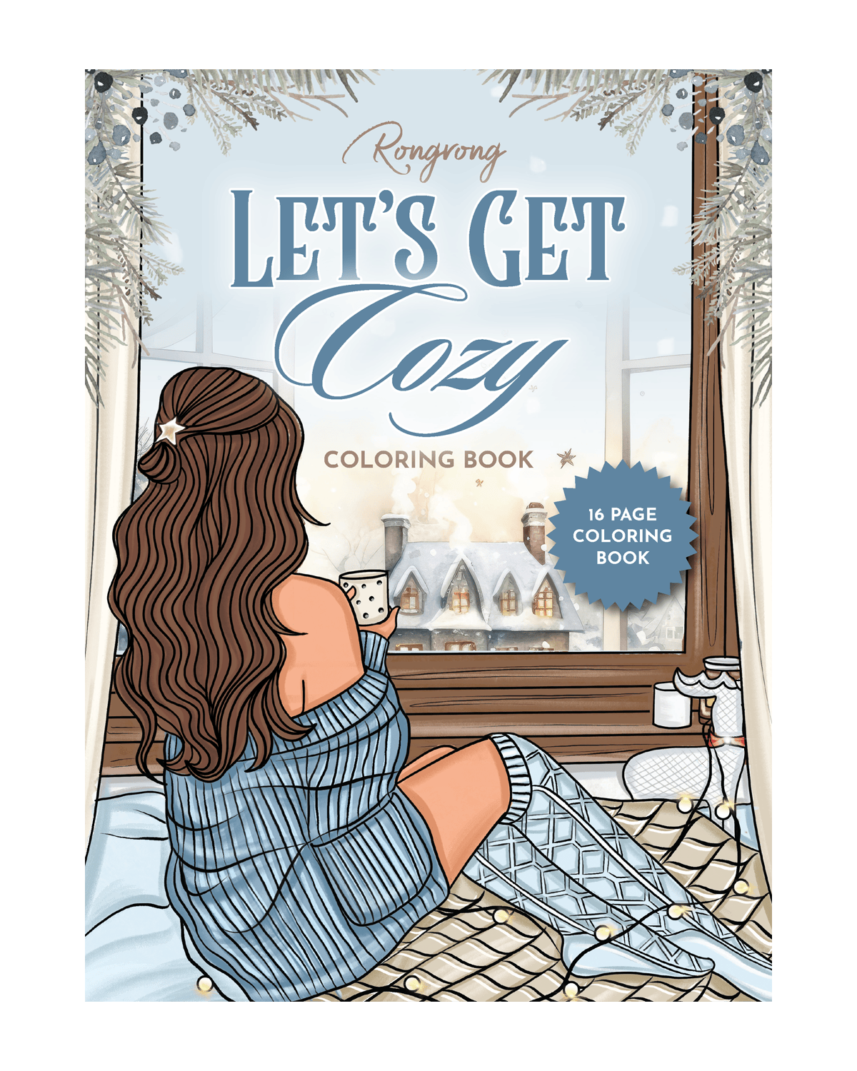 Shop Rongrong Let's Get Cozy Coloring Book
