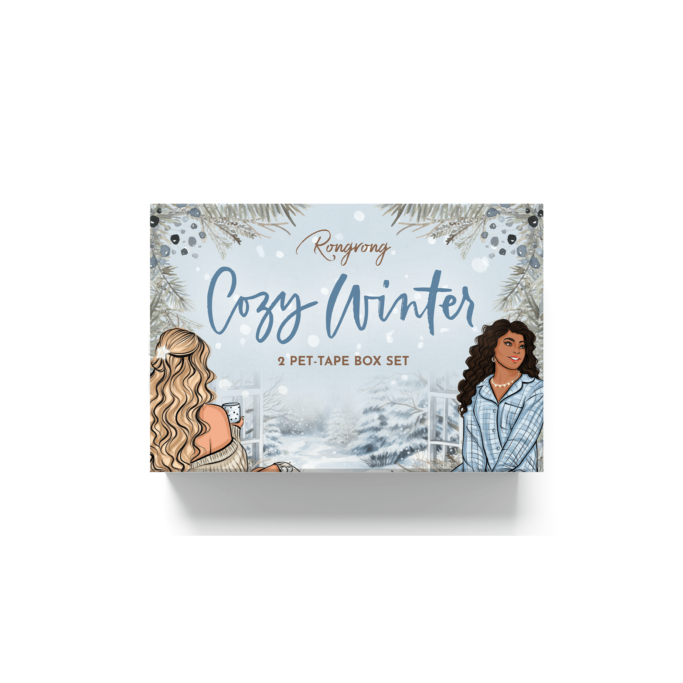 cozy winter pet tape box