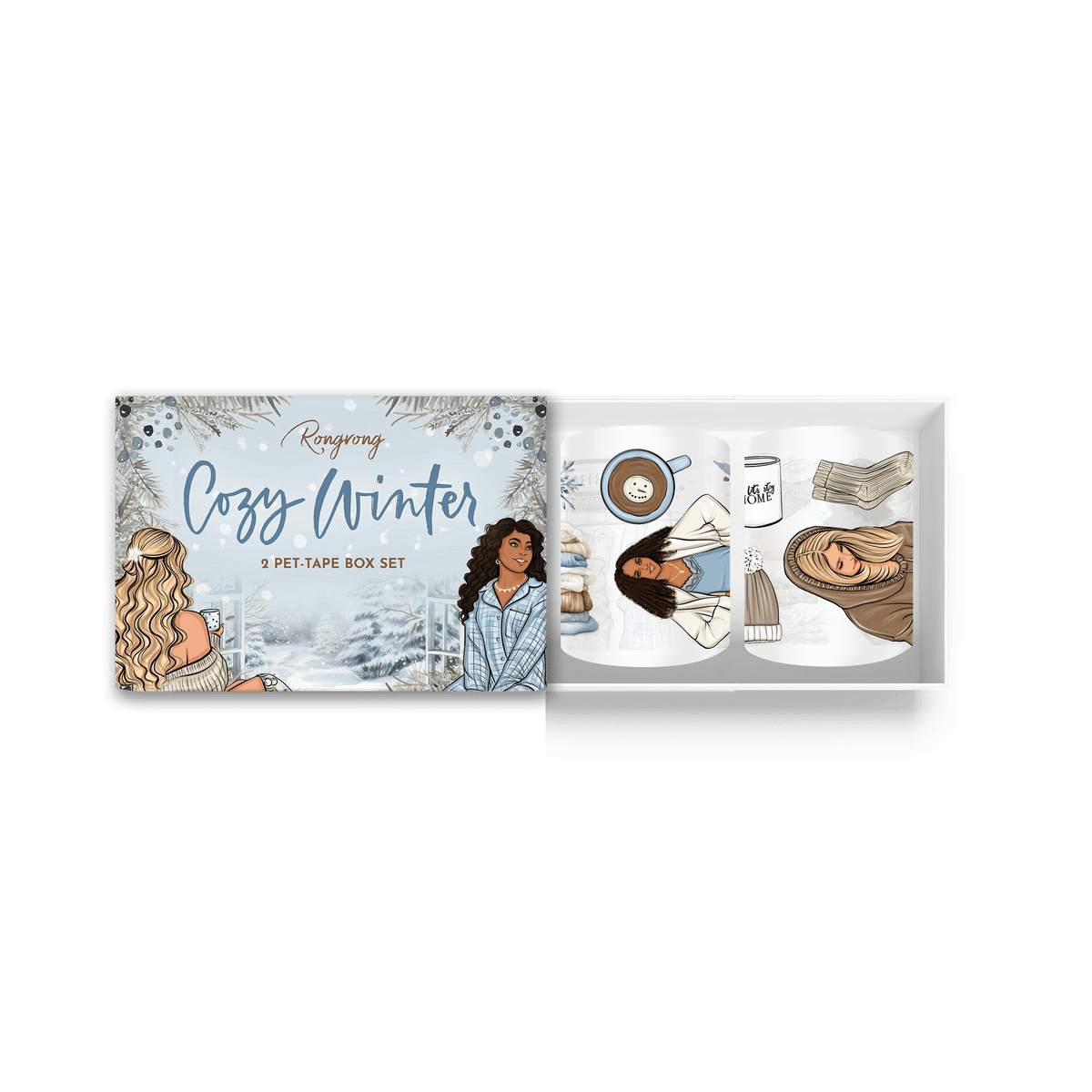 Shop Rongrong Cozy Winter PET Tape Box