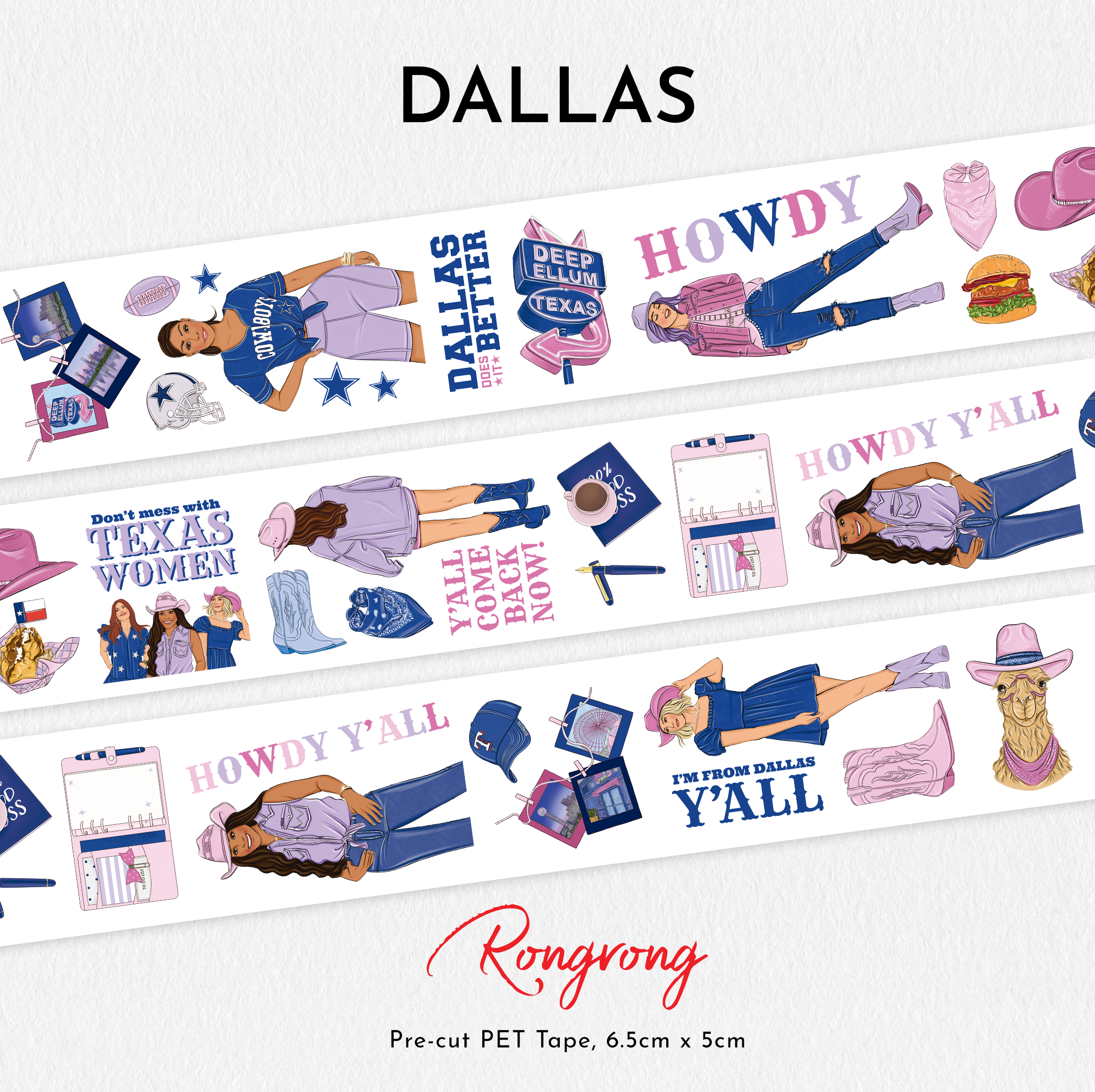 Shop Rongrong Dallas PET Tape