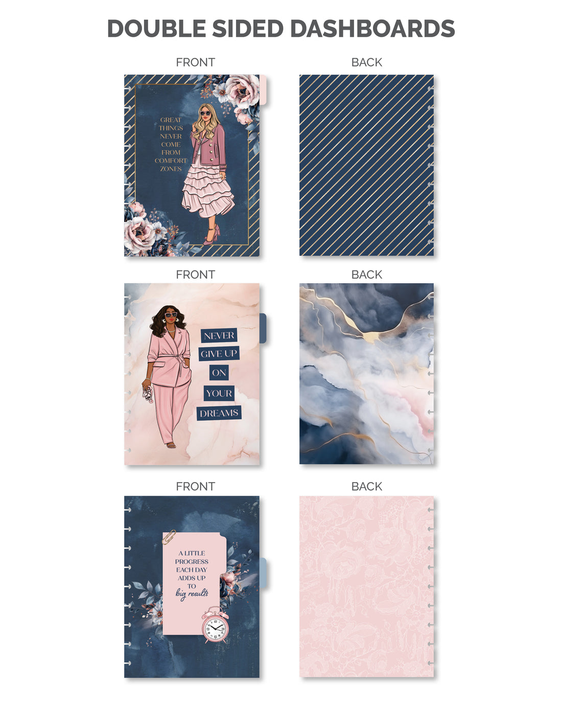 Planner cover and divider