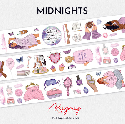 Shop Rongrong Midnight PET Tape for Mental Health
