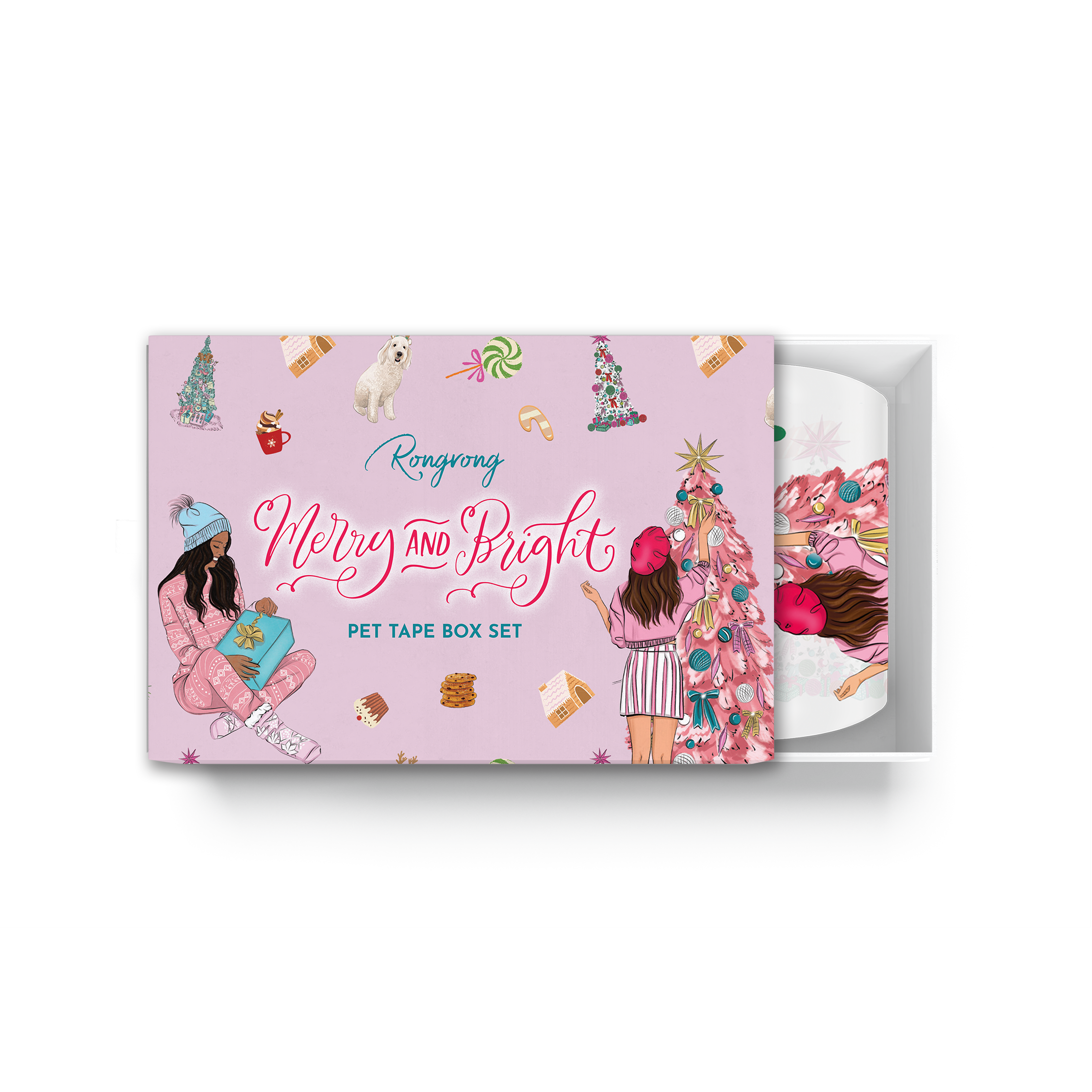 Shop rongrong Merry and Bright PET Tape Box for Planner