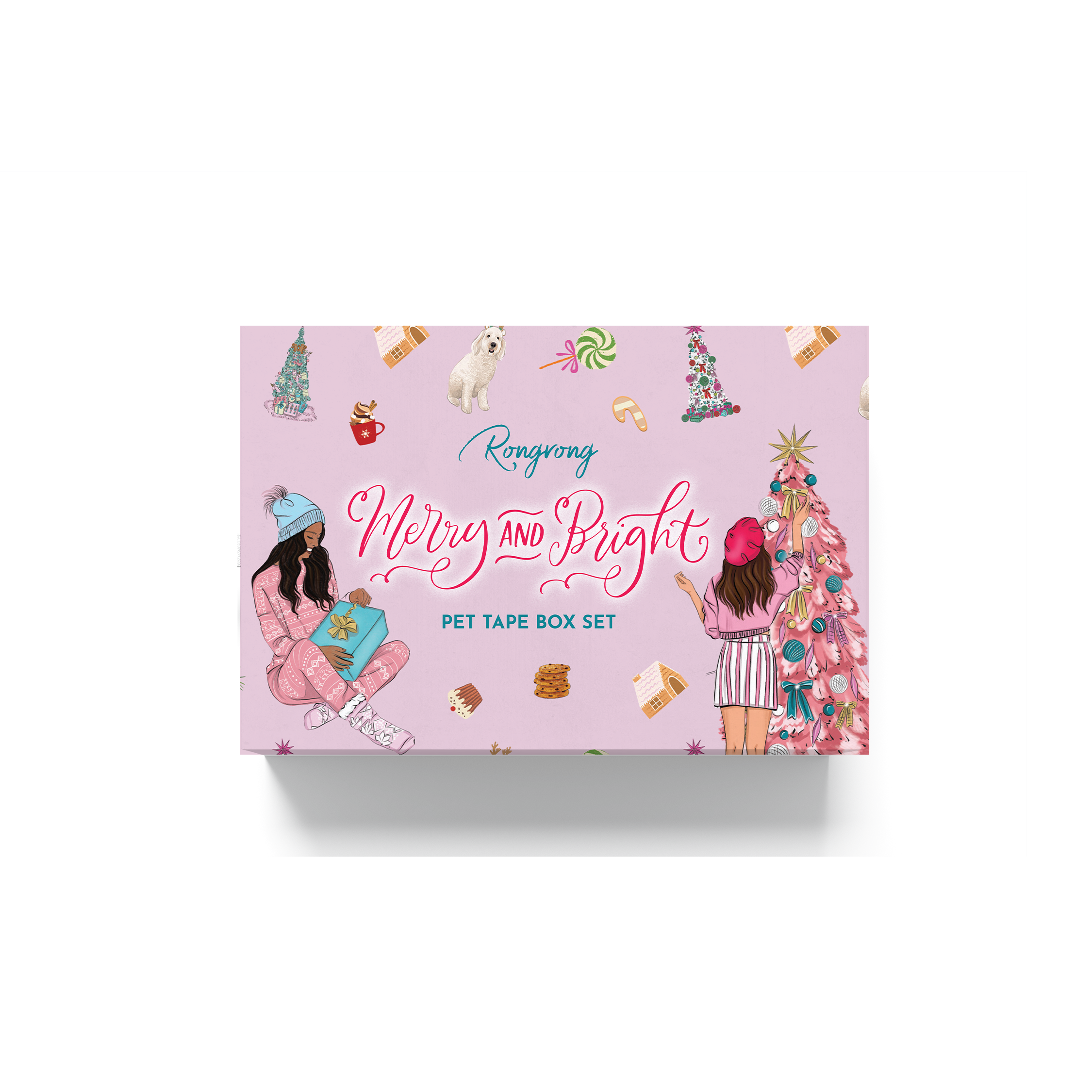 Shop Rongrong Merry and Bright PET Tape Box