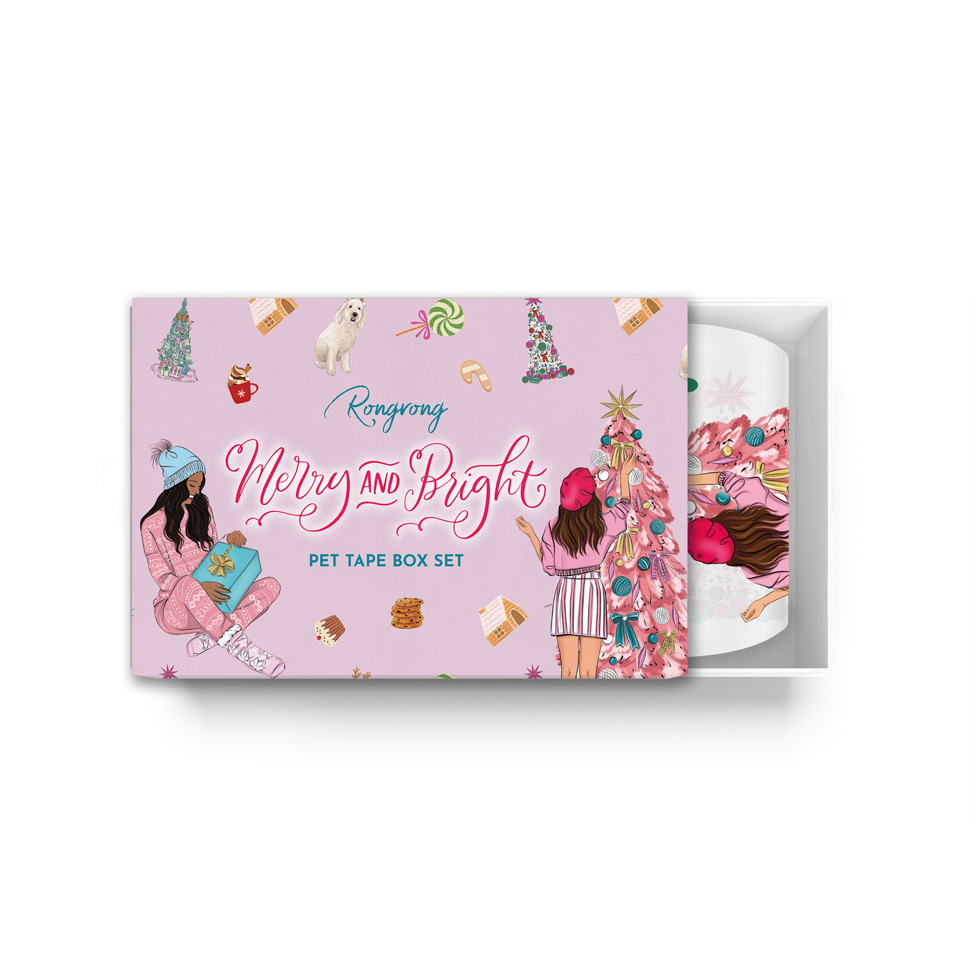 Shop rongrong Merry and Bright PET Tape Box for Planner