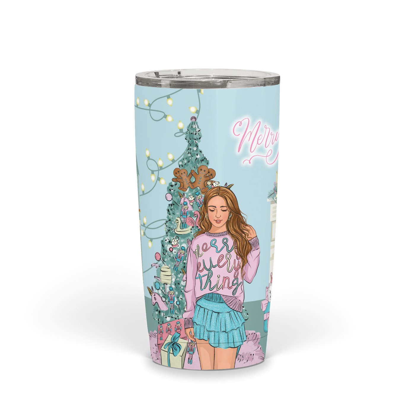 Shop Rongrong Merry and Bright Coffee Tumbler