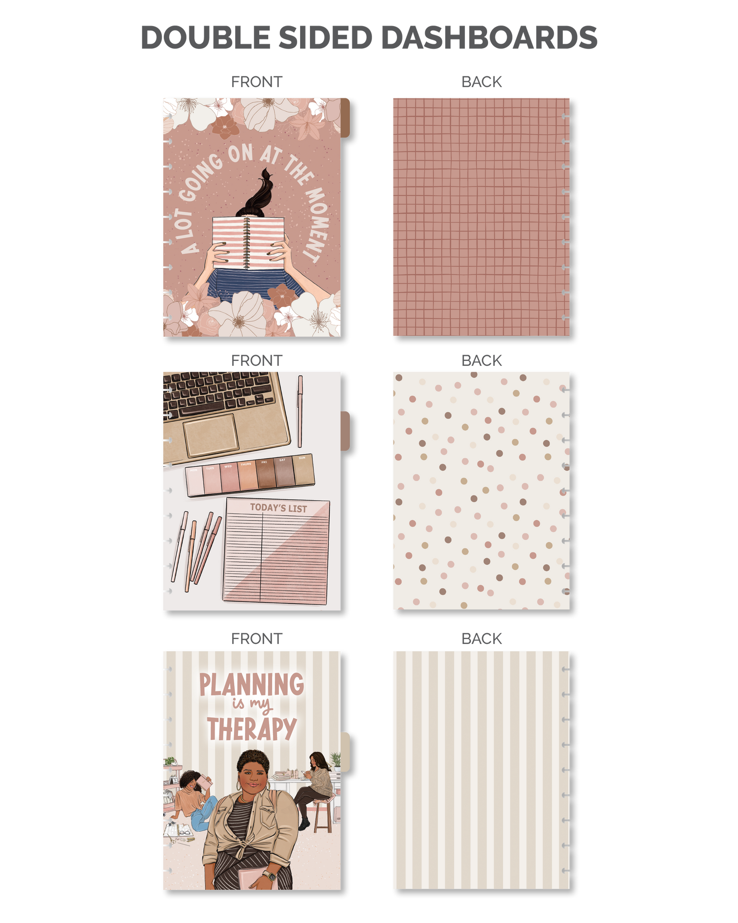 Shop Rongrong Planner Babe Planner Cover + Dashboards