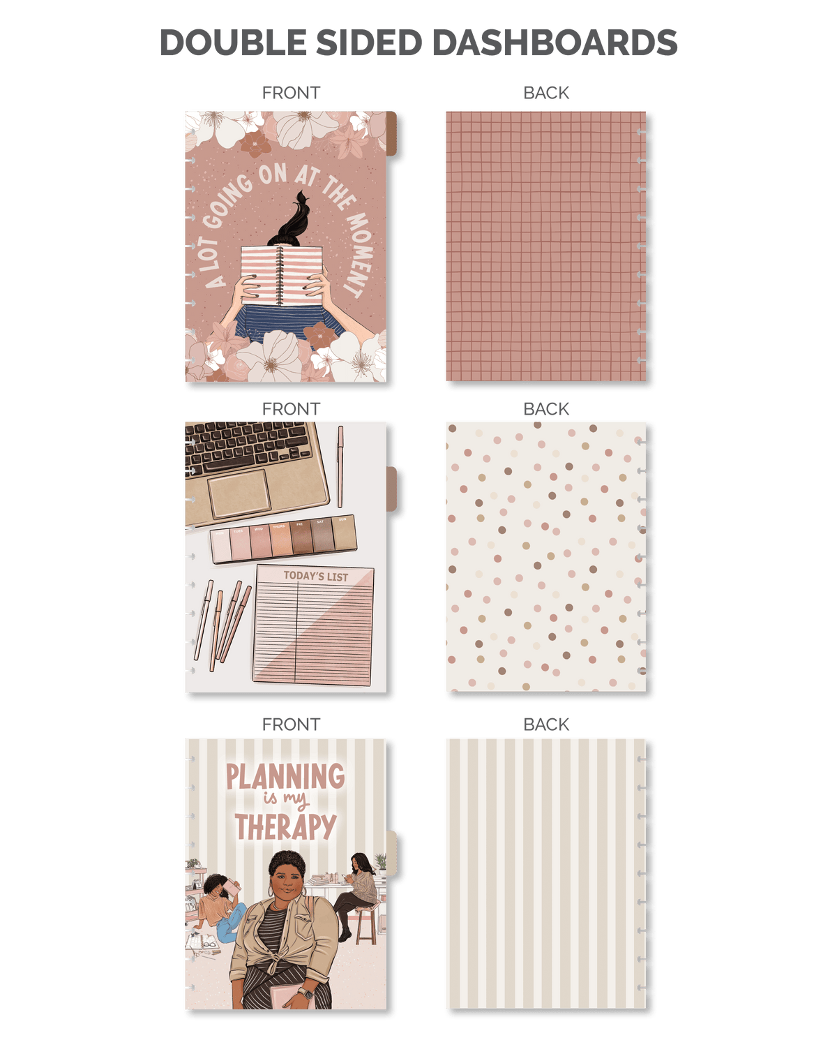 Shop Rongrong Planner Babe Planner Cover + Dashboards
