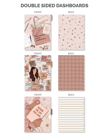 Shop Rongrong Planner Babe Planner Cover + Dashboards