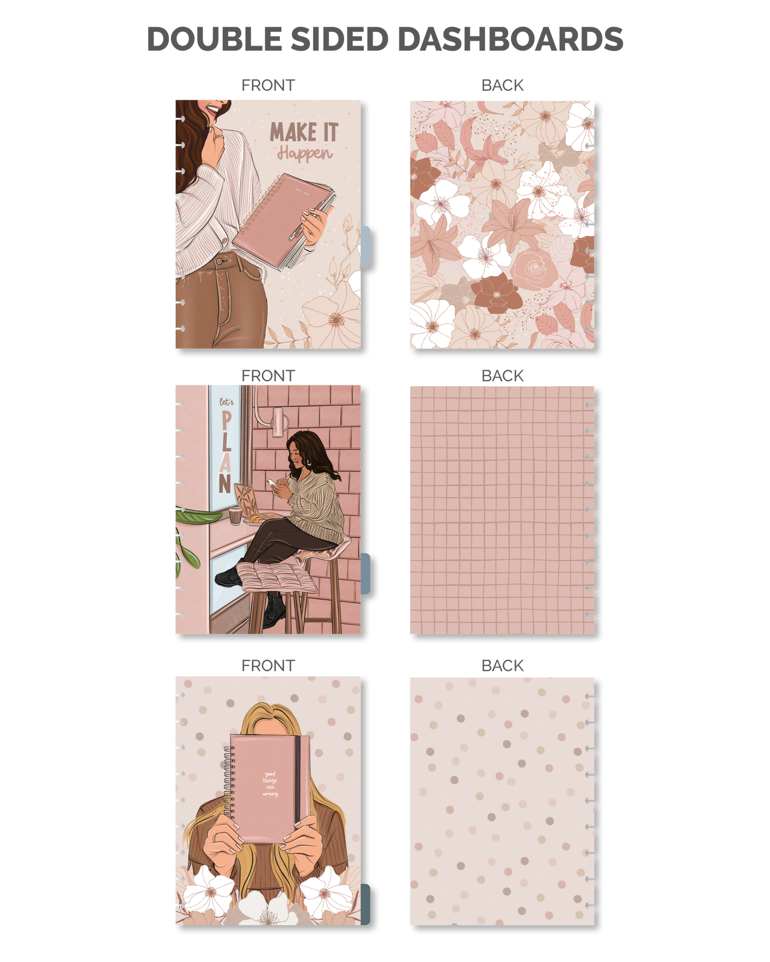 Shop Rongrong Planner Babe Planner Cover + Dashboards